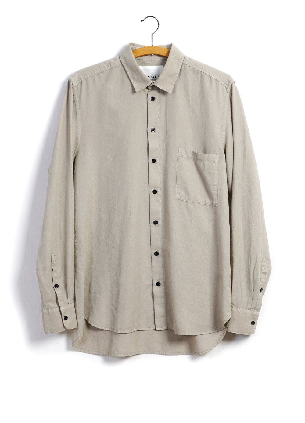 HENNING | Casual Classic Shirt | Sand