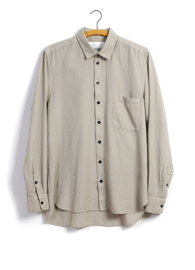 HENNING | Casual Classic Shirt | Sand