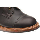 Herring Allan mens rubber-soled boots in dark brown