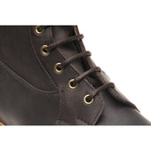 Herring Allan mens rubber-soled boots in dark brown