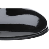 Herring Aston mens Oxfords in black patent