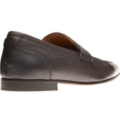 Herring Barbato mens hybrid-soled loafers in brown grain