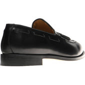 Herring Barcelona III mens tasselled loafers in black calf