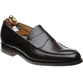 Herring Barnaby mens loafers in dark walnut (second)