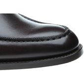 Herring Barnaby mens loafers in dark walnut (second)