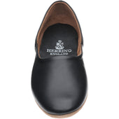 Herring Baron mens slippers in black calf