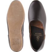 Herring Baron mens slippers in wine calf (second)