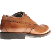 Herring Bath mens rubber-soled brogues in cognac calf