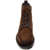 Herring Beckwith mens rubber-soled boots in brown suede