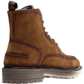 Herring Beckwith mens rubber-soled boots in brown suede