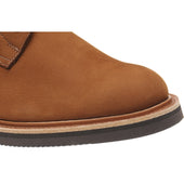 Herring Bernwood mens rubber-soled boots in whiskey hydro nubuck