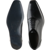 Herring Bournwell mens brogues in black calf