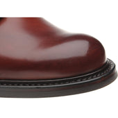 Herring Burghley II mens rubber-soled boots in dark leaf