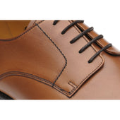 Herring Burlington mens Derby shoes in conker calf