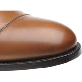 Herring Burlington mens Derby shoes in conker calf