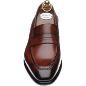 Herring Cadogan mens loafers in rosewood calf