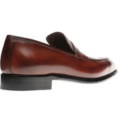 Herring Cadogan mens loafers in rosewood calf