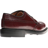 Herring Canning II (Rubber) mens rubber-soled brogues in burgundy polished