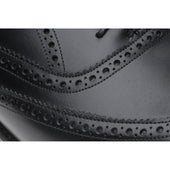 Herring Carnaby mens brogues in black calf