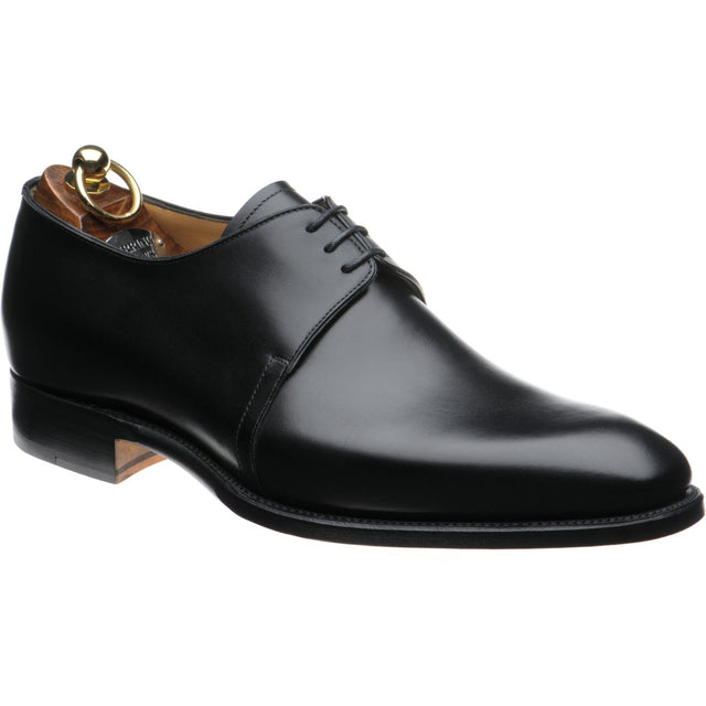 Herring Carroll mens Derby shoes in black calf (second)