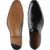 Herring Carroll mens Derby shoes in black calf