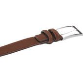 Herring Caserta Belt in chocolate suede