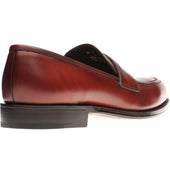 Herring Charlton mens loafers in hazelnut calf