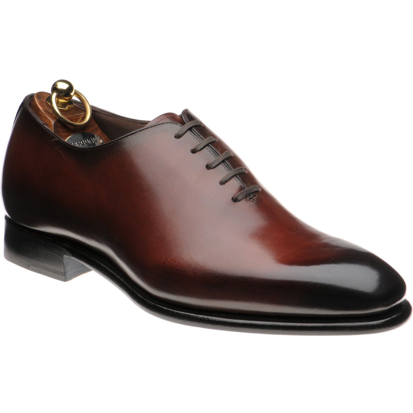 Herring Chaucer II mens Oxfords in rosewood calf