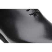 Herring Chaucer mens wholecuts in black calf
