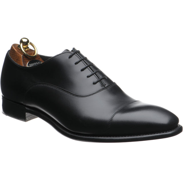 Herring Churchill II mens Oxfords in black calf