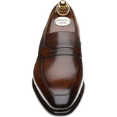 Herring Cleveland mens loafers in tobacco calf