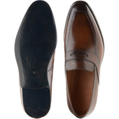 Herring Cleveland mens loafers in tobacco calf