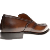 Herring Cleveland mens loafers in tobacco calf