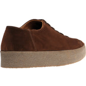 Herring Clyde mens rubber-soled Derby shoes in polo suede