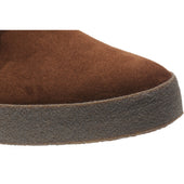 Herring Cobra mens rubber-soled Derby shoes in polo suede