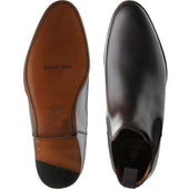Herring Coltham II mens Chelsea boots in brown waxy