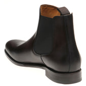 Herring Coltham II mens Chelsea boots in brown waxy