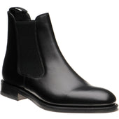 Herring Coltham mens hybrid-soled Chelsea boots in black calf