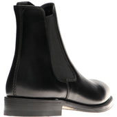 Herring Coltham mens hybrid-soled Chelsea boots in black calf