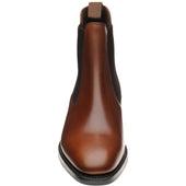 Herring Coltham mens hybrid-soled Chelsea boots in brown waxy calf