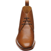 Herring Cosdon mens Chukka boots in tan grain