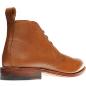 Herring Cosdon mens Chukka boots in tan grain