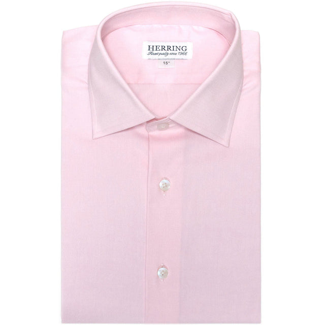 Herring Crispin Double Cuff Shirt in pink
