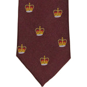 Herring Crown Tie in wine