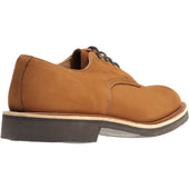 Herring Daniel mens rubber-soled Derby shoes in whiskey hydro nubuck