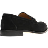 Herring Dillon II mens loafers in black suede