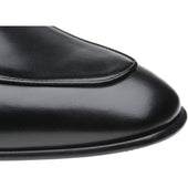 Herring Dillon mens loafers in black calf