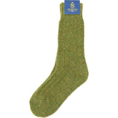 Herring Donegal Wool Sock in moss
