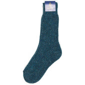 Herring Donegal Wool Sock in teal