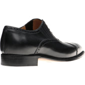 Herring Dunkeld mens semi-brogues in black calf